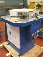 Image of GECAM - 200 x 200 x 6.5 mm, Hydraulic Fixed Angle Corner Notching Machine
