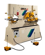 Image of GEKA - 80 Ton, Hydraulic Universal Steelworker