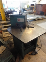 Image of FEMCO - 200 x 200 x 4 mm, Hydraulic Fixed Angle Corner Notching Machine